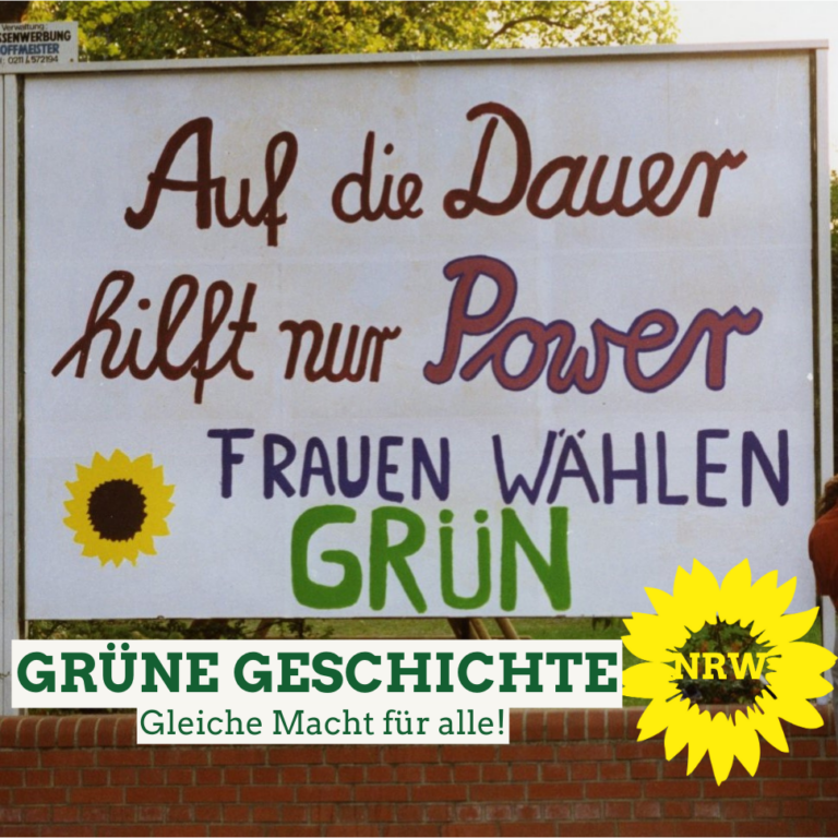 Grüne Geschichte: Gleiche Macht für alle!